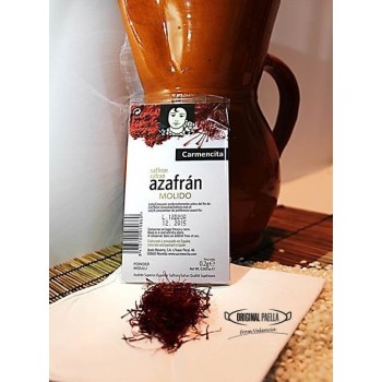 Azafrán molido extra 200 mg