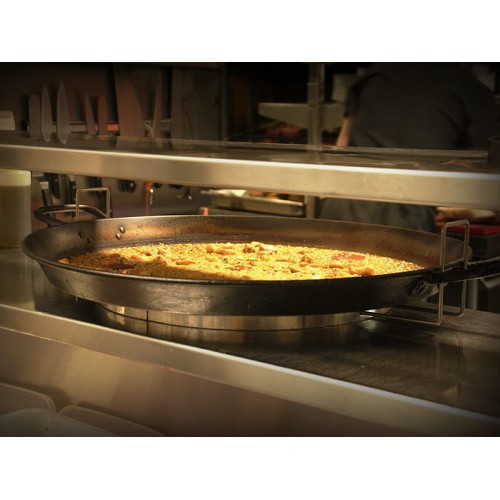 Professional Extendable paella holder for paella pans from 26 to 70 cm