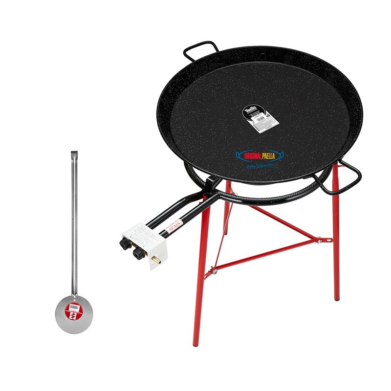 ▷ Kit Paella Vaello 400mm + Padella 46cm + Gambe rinforzate +