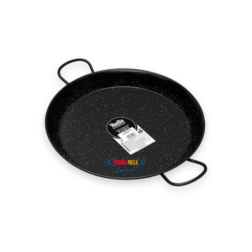 enamelled paella pan