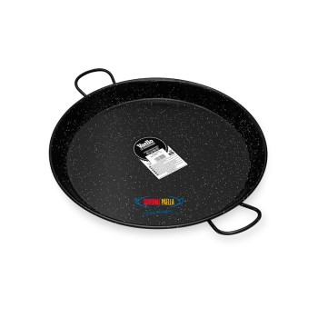 Sheet metal paella pan