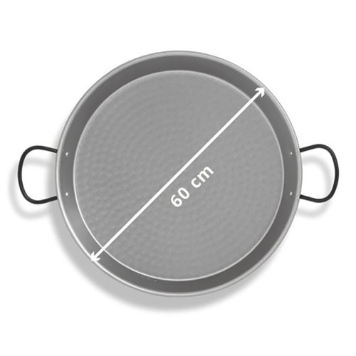 60 cm Stainless Steel Paella Pan for 20 people paella pan inox