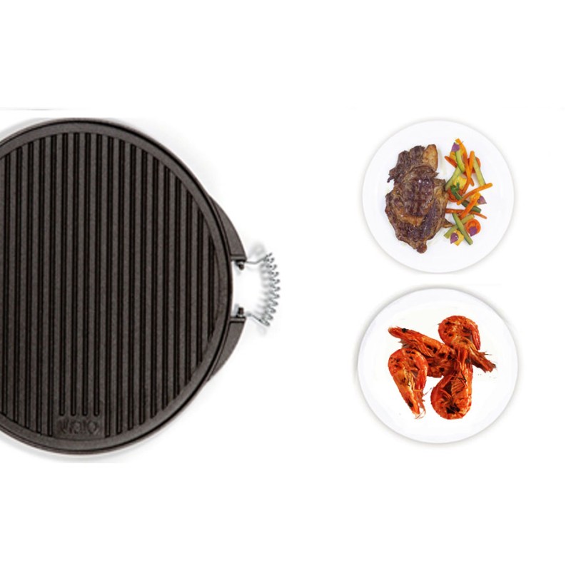 reversible cast iron griddle