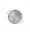 32 cm Stainless Steel Induction Paella Pan for 5 people