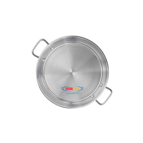 Thermodiffusion stainless steel paella pan - 36 cm