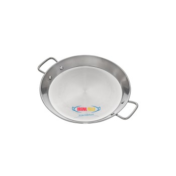 36cm Stainless Steel Induction Paella Pan for 7 ppl Paella induction