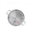 40 cm Stainless Steel Induction Paella Pan for 6-9 people