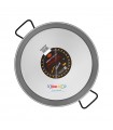 42 cm Carbon steel Induction Paella Pan for 10 people