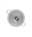 55 cm Stainless Steel Paella Pan for 16 people