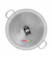 80 cm Stainless Steel Paella Pan for 40 people