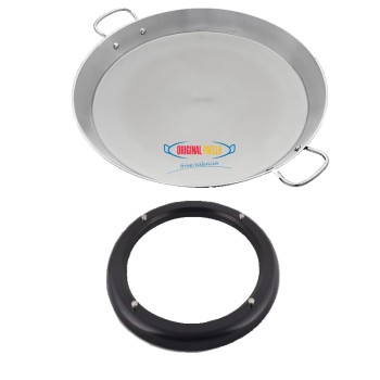 Magnetic tablecloth saver for paella pans, keep your tables safe