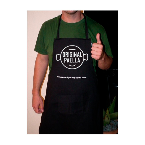 apron of Original Paella from Valencia, washable, tough, with a pocket