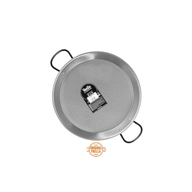 40 cm Carbon Steel Paella Pan for 9 people 40 cm polish steel pan