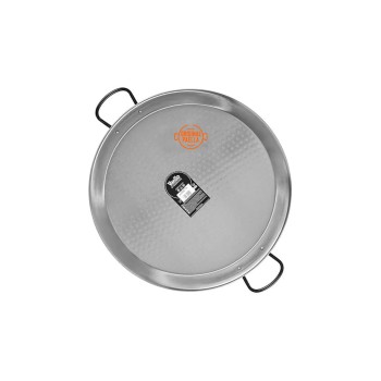 60 cm Carbon Steel Paella Pan for 20 people 60cm polish steel pan