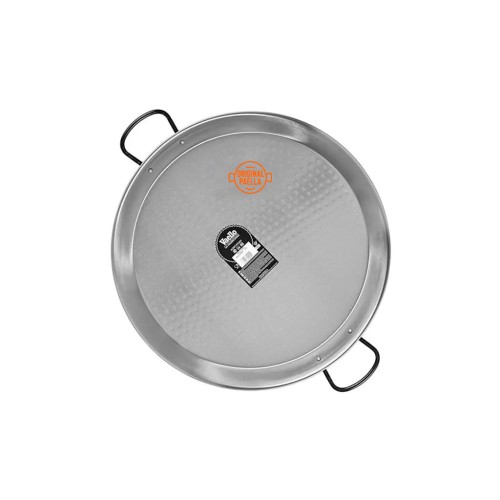 65 cm Carbon Steel Paella Pan for 25 people 65cm polish steel pan