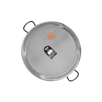 70 cm Carbon Steel Paella Pan for 30 people 70cm polish steel pan