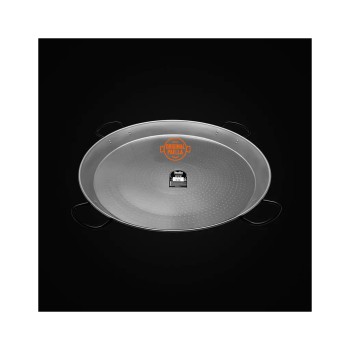 80 cm Carbon Steel Paella Pan for 40 people 80cm polish steel pan