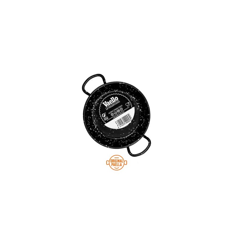 15 cm Enamel Paella Pan tasting 15cm Enamelled Steel Paella Pan