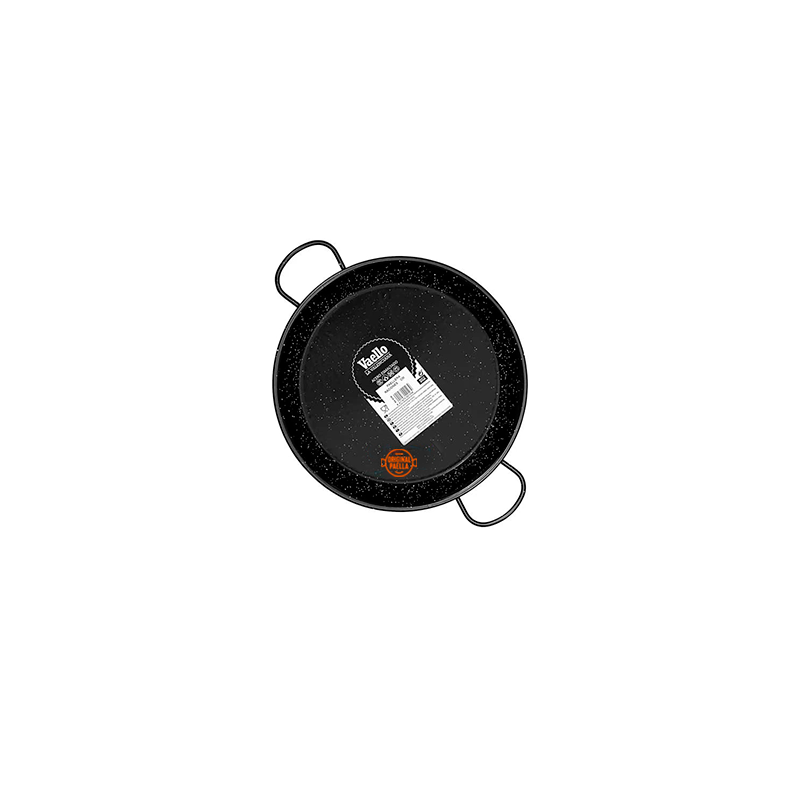 30 cm Enamel Paella Pan for 4 people Enamelled Steel Paella Pan