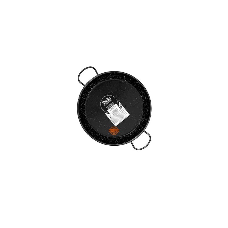 32 cm Enamel Paella Pan for 5 people Enamelled Steel Paella Pan