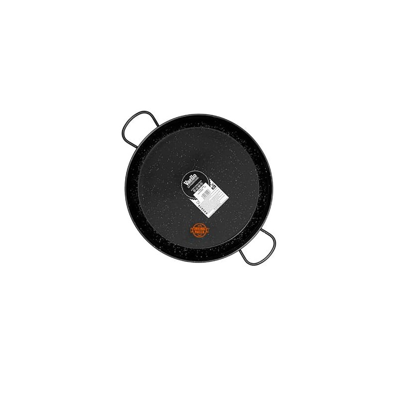 42 cm Enamel Paella Pan for 10 people Enamelled Steel Paella Pan