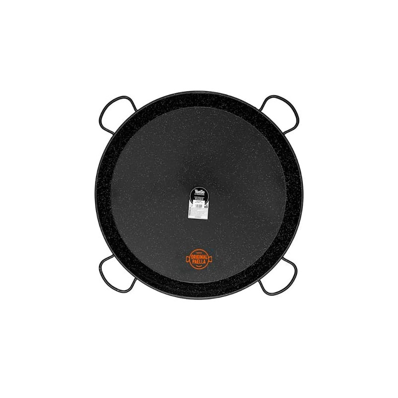 90 cm Enamel Paella Pan for 50 people Enamelled Steel Paella Pan