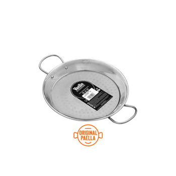 38 cm Stainless Steel Paella Pan for 8 people paella pan inox