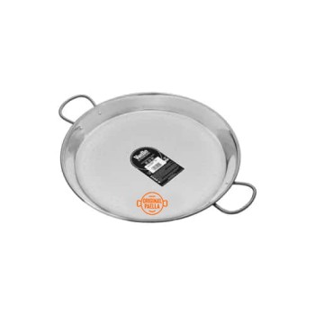 42 cm Stainless Steel Paella Pan for 10 people paella pan inox