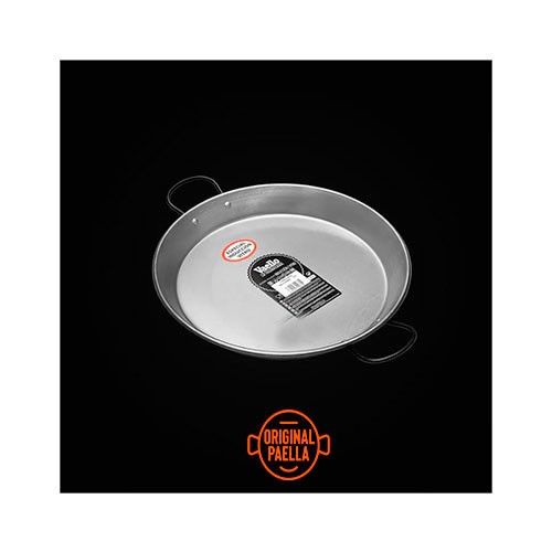 34 cm Carbon steel induction Paella Pan for 6 people
