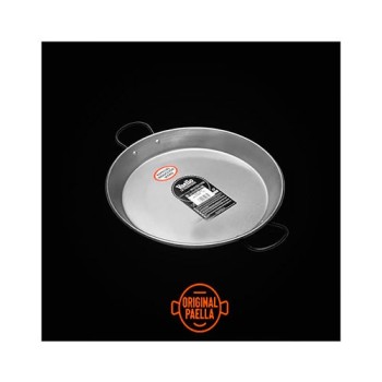 38 cm Carbon steel induction Paella Pan for 8 people