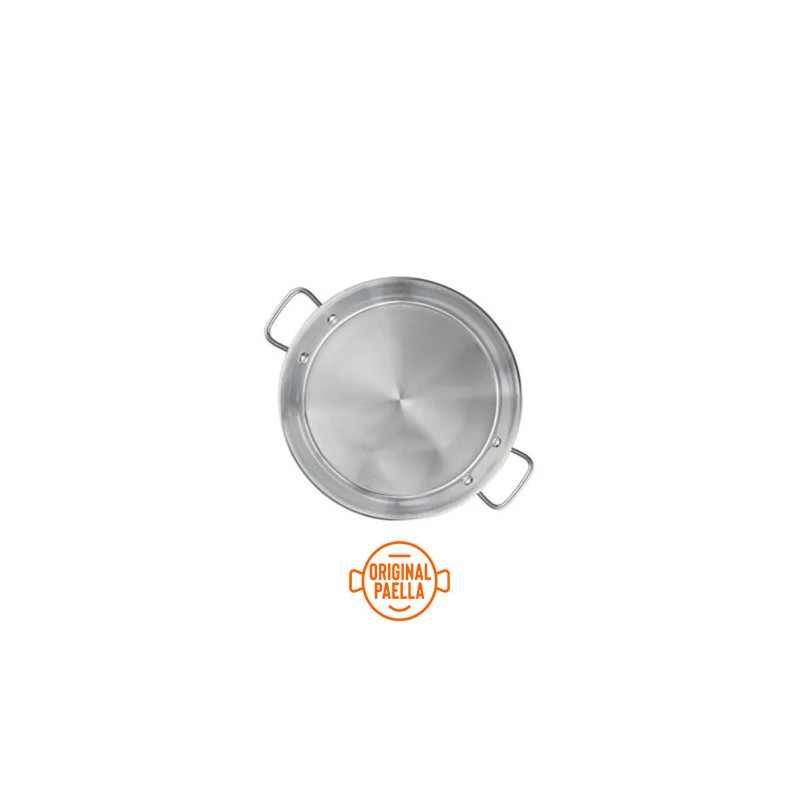 36cm Stainless Steel Induction Paella Pan for 7 ppl Paella induction