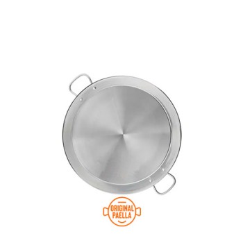 40cm Stainless Steel Induction Paella Pan for 9 ppl Paella induction