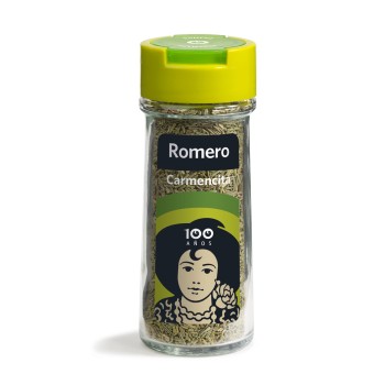 Rosemary in a 25 g glass jar