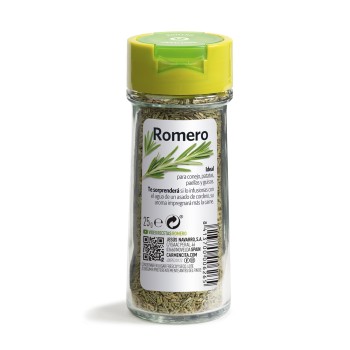 Rosemary in a 25 g glass jar