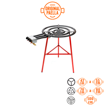 70 cm Professional Paella Burner for 36cm up to 100 cm