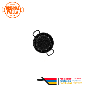 10 cm Enamel Paella Pan spanish 10cm Enamelled Steel Paella Pan
