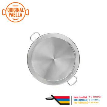 36cm Stainless Steel Induction Paella Pan for 7 ppl Paella induction