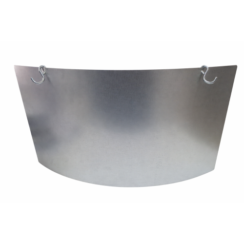 Modular windbreaker for large and giant paella pans up to 130 cm