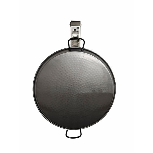 Foldable paella pan hanger