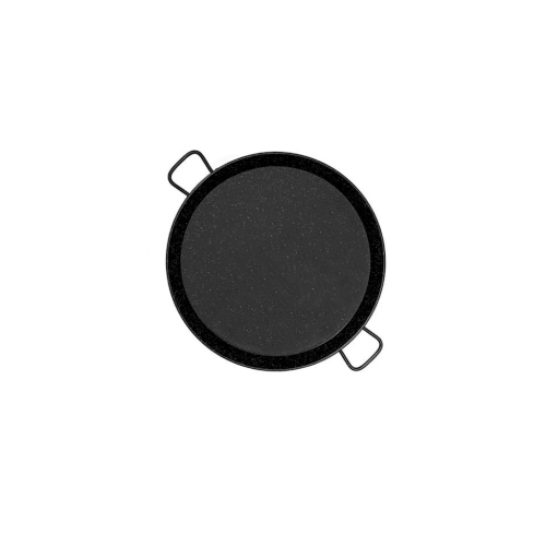 50 cm Enamel Paella Pan for 14 people Enamelled Steel Paella Pan