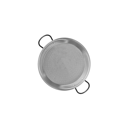 38 cm Carbon Steel Paella Pan for 8 people 38 cm polish steel pan