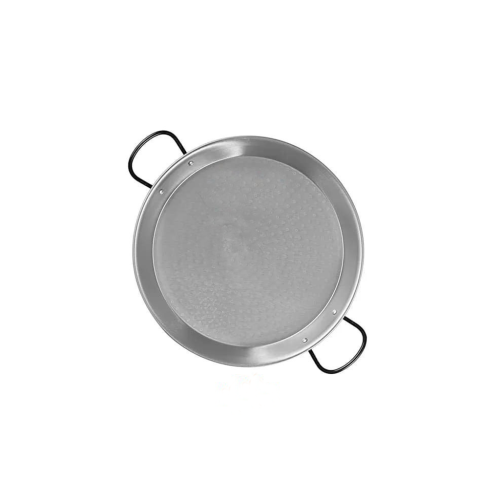 50 cm Carbon Steel Paella Pan for 14 people 50cm polish steel pan