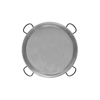 80 cm Carbon Steel Paella Pan for 40 people 80cm polish steel pan