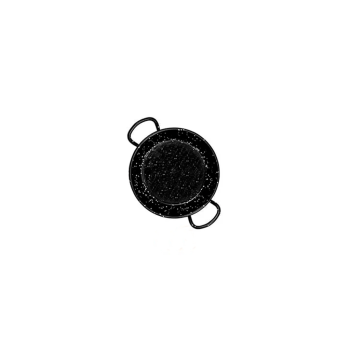 20 cm Enamel Paella Pan for 1 person Enamelled Steel Paella Pan