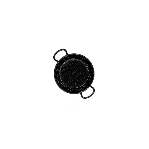 22 cm Enamel Paella Pan for 1 person Enamelled Steel Paella Pan