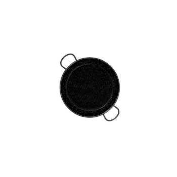 36 cm Enamel Paella Pan for 7 people Enamelled Steel Paella Pan