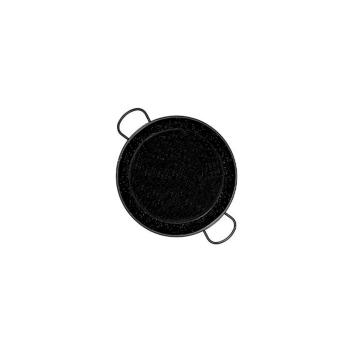 38 cm Enamel Paella Pan for 8 people Enamelled Steel Paella Pan
