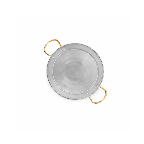 38 cm Stainless Steel Paella Pan for 8 people