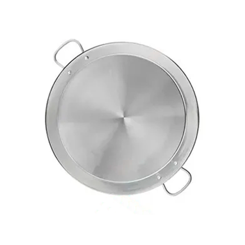 46 cm Stainless Steel Induction Paella Pan for 12 ppl Paella induction