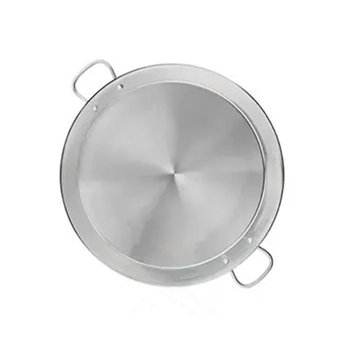50 cm Stainless Steel Induction Paella Pan for 14 ppl Paella induction